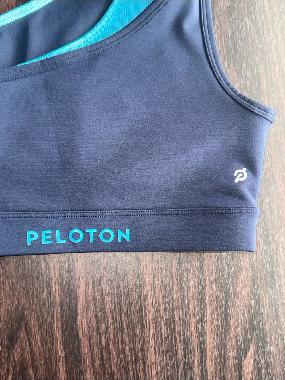 Peloton 2-Piece Set One-Shoulder Sports Bra + 8" Biker Shorts Size S/M - Picture 9 of 13